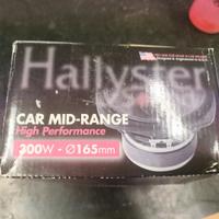 HALLYSTER CAR MID-RANGE 300W 165mm 4 Ohm