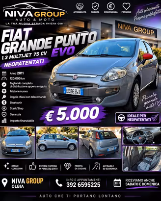 GRANDE PUNTO EVO 1.3 Multijet FULL-OPTIONAL