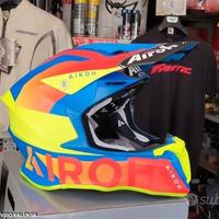 Casco cross airoh twist 2.0 lift azure matt