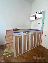 Letto a castello - CINIUS