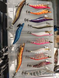 Canne pesca Super Kit Eging Pesca