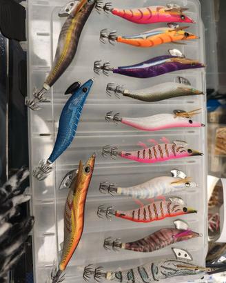 Canne pesca Super Kit Eging Pesca