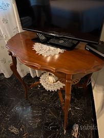 Tavolino in legno chiaro epoca 800'
