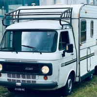 Camper d'epoca elnagh su Fiat 238 - FUNZIONANTE