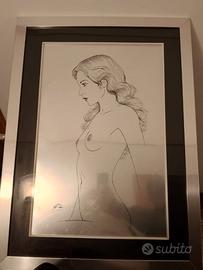 Ritratto nudo di donna G. Pace