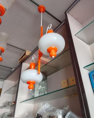 LAMPADARIO 2 BOCCE ANNI 60-70