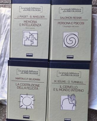 4 libri enciclopedia della psicologia 