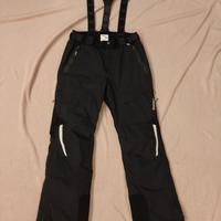 Vuarnet pantaloni sci uomo grigio scuro nero tg 50