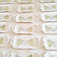  55 vassoi a due tazze