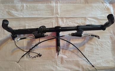 manubrio bici completo 