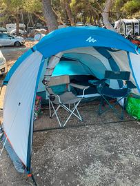 Tenda da campeggio 4 posti