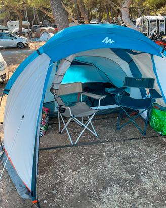 Tenda da campeggio 4 posti