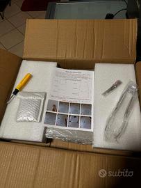 Vetrina 2 ripiani multiuso