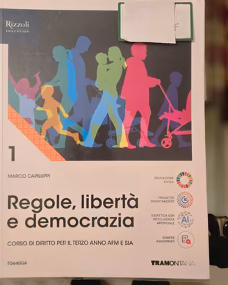 Regole, libertà e democrazia ISBN 9788823385337