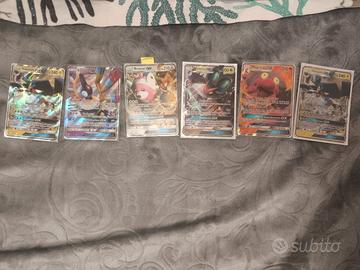 Lotto carte Pokémon GX