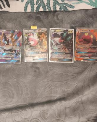 Lotto carte Pokémon GX