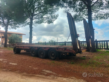 Carrellone Rimorchio Ctc 4 Assi