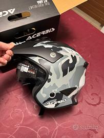 Casco jet Acerbis aria militare taglia S