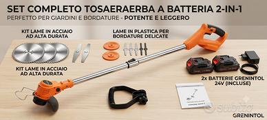 Decespugliatore a batteria