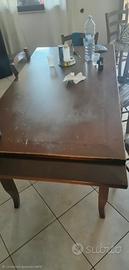 Tavolo estendibile da 6 a 10 persone + 6/10 Sedie 