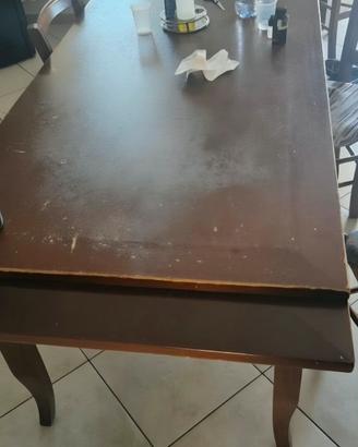 Tavolo estendibile da 6 a 10 persone + 6/10 Sedie 