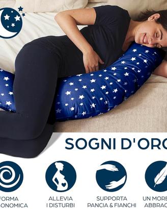 Cuscino Gravidanza e Allattamento per Dormire di l