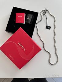 Collana bracciale donna Flowing Breil in acciaio