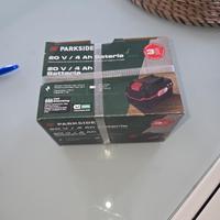 batteria parkside 4ah nuova 