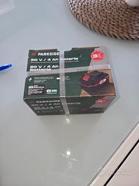 batteria parkside 4ah nuova 