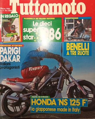Rivista TUTTOMOTO numero 3 del 1986