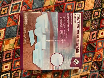 Set di contenitori per alimenti in silicone