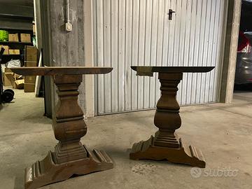 Tavolo tipo "Fratino" con sedie in stile