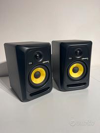 KRK Rokit 5 Studio Monitor con stand