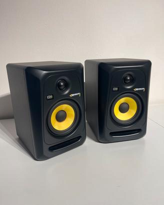 KRK Rokit 5 Studio Monitor con stand