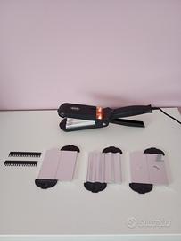 piastra per capelli liscio e onde