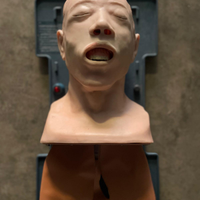 Manichino rcp per intubazione