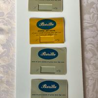 Pastificio Barilla  tabelle pubblicitarie