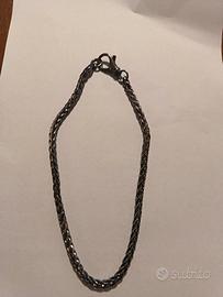 Collana uomo argento