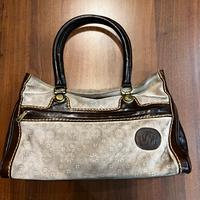 Borsa Artigianale Vintage Scamosciata in Pelle
