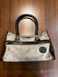 Borsa Artigianale Vintage Scamosciata in Pelle