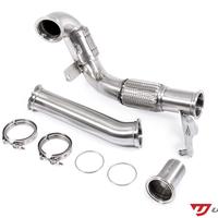 Downpipe unitronic 76 200 celle 2.0 tsi tfsi golf