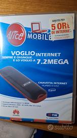 Chiavetta internet Alice Huawei