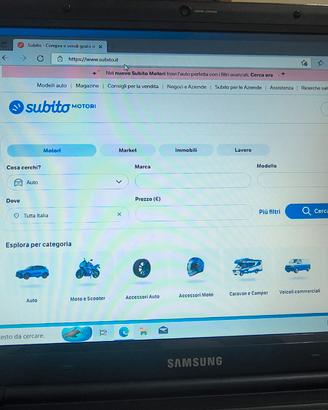 Samsung P510 - Notebook in buone condizioni