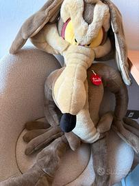 Peluche gigante willy il coyote trudi vintage