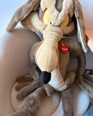 Peluche gigante willy il coyote trudi vintage