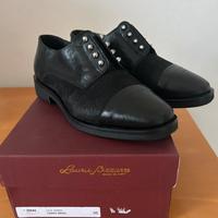 Scarpe donna in pelle nera n36 Nuove