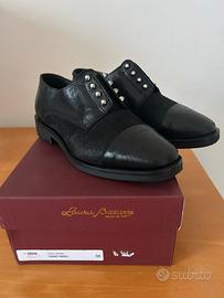 Scarpe donna in pelle nera n36 Nuove