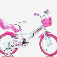 Bici Roses, Bicicletta Bambina 3-5 Anni