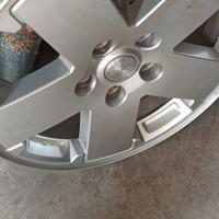 2 cerchi in lega originali jeep