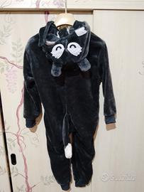 costume carnevale lupo 6 anni 